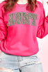 Arched Aunt Leopard Heavy-weight Crew Sweatshirt