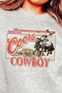 Coors Cowboy Heavy-weight Crew Sweatshirt