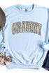 Arched Grammy Leopard Unisex NuBlend Crew Sweatshirt