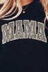 Arched Mama Leopard Heavy-weight Crew Sweatshirt