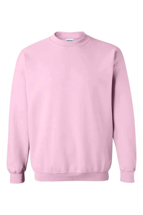Cheer For A Cure Pink Ribbon Heavy-weight Crew Sweatshirt
