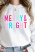 Very Merry & Bright Heavy-weight Crew Sweatshirt