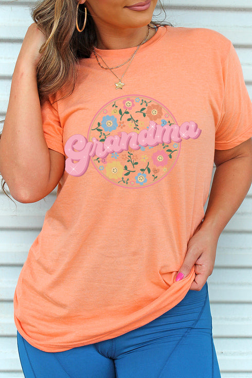 Happy Vibes Grandma Unisex Blend Tee