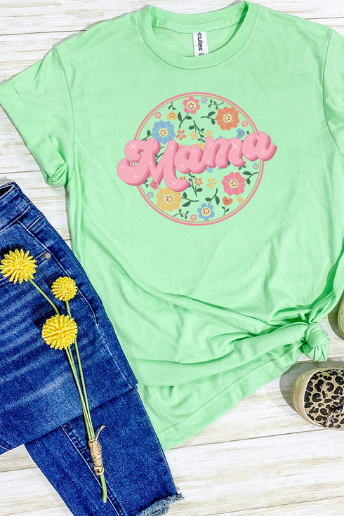 Happy Vibes Mama Unisex Blend Tee