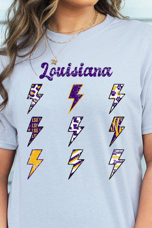 Triple Strike LSU Unisex Blend Tee