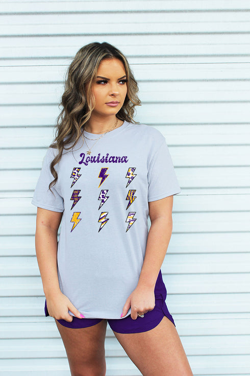 Triple Strike LSU Unisex Blend Tee