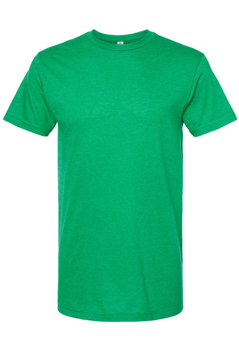 Tis The Season Baseball Green and Gold Unisex Blend Tee