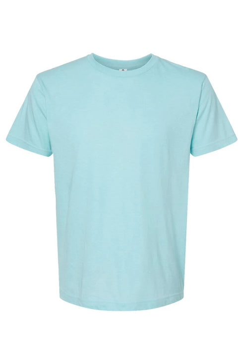 Tis The Season Baseball Blue and Orange Unisex Blend Tee