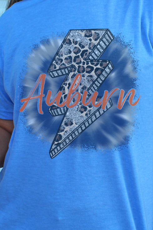 Bolt Auburn Unisex Poly-Rich Blend Tee