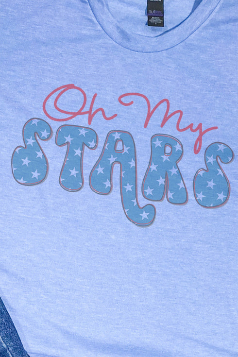 Oh My Stars Unisex Poly-Rich Blend Tee