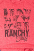 Ranchy Stuff Unisex Poly-Rich Blend Tee