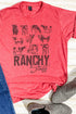 Ranchy Stuff Unisex Poly-Rich Blend Tee