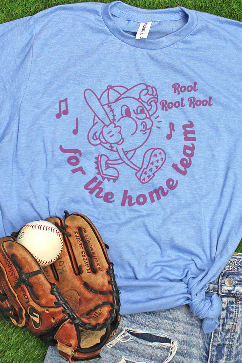 Root For The Home Team Unisex Poly-Rich Blend Tee