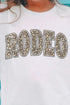 Youth Arched Rodeo Leopard Dri-Power 50/50 T-Shirt