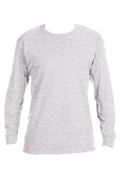 Ballpark Mama Puff Vinyl Unisex Dri-Power Long-Sleeve 50/50 Tee