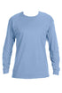 Howdy Colorful Chenille Patch Unisex Dri-Power Long-Sleeve 50/50 Tee