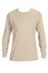 Wifey Chenille Patch Unisex Dri-Power Long-Sleeve 50/50 Tee