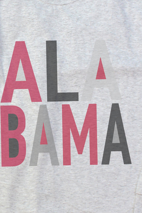 Colorblock Alabama Unisex Dri-Power Long-Sleeve 50/50 Tee