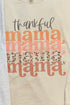 Colorful Thankful Mama Unisex Dri-Power Long-Sleeve 50/50 Tee