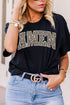 Arched Amen Leopard Dri-Power 50/50 Tee