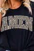 Arched Amen Leopard Dri-Power 50/50 Tee