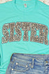 Arched Sister Leopard Dri-Power 50/50 Tee