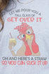 Get Over It Chick Dri-Power 50/50 Tee