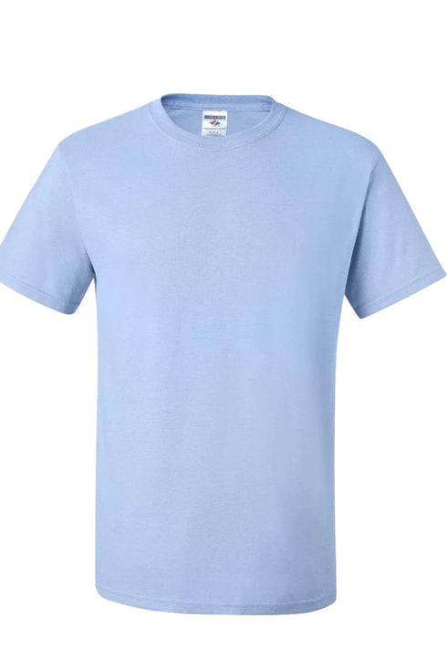 Watercolor He Lives Dri-Power 50/50 Tee