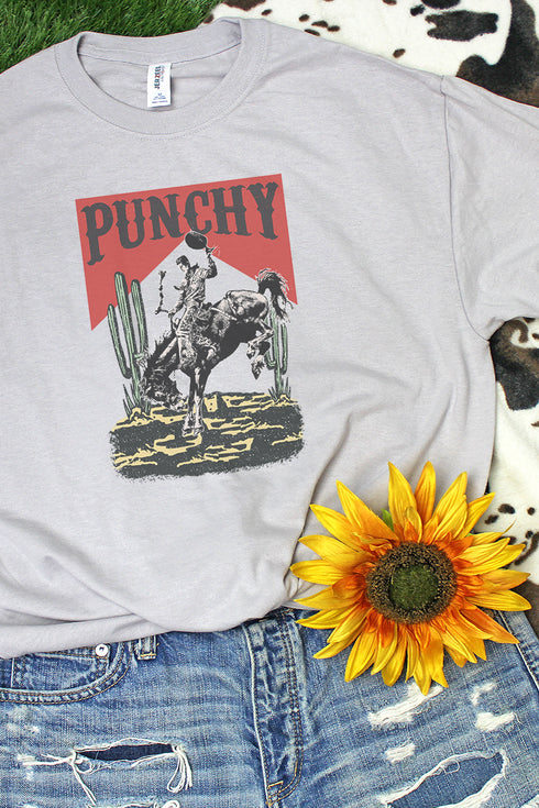 Punchy Cowboy Dri-Power 50/50 Tee