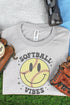 Happy Face Softball Vibes Unisex Dri-Power 50/50 Tee