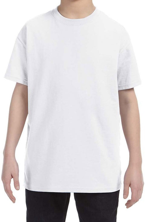 Youth Arched Rodeo Leopard Dri-Power 50/50 T-Shirt