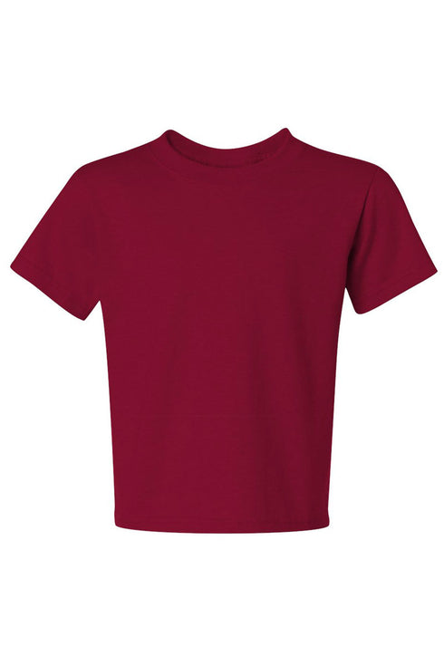 Youth Arched Mini Leopard Dri-Power Youth 50/50 T-Shirt