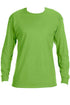 Howdy Colorful Chenille Patch Unisex Dri-Power Long-Sleeve 50/50 Tee