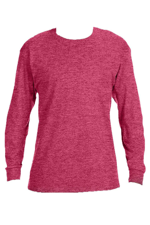 All The Hearts Mama Red Unisex Dri-Power Long-Sleeve 50/50 Tee