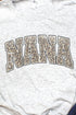 Arched Nana Leopard Dri-Power 50/50 Tee