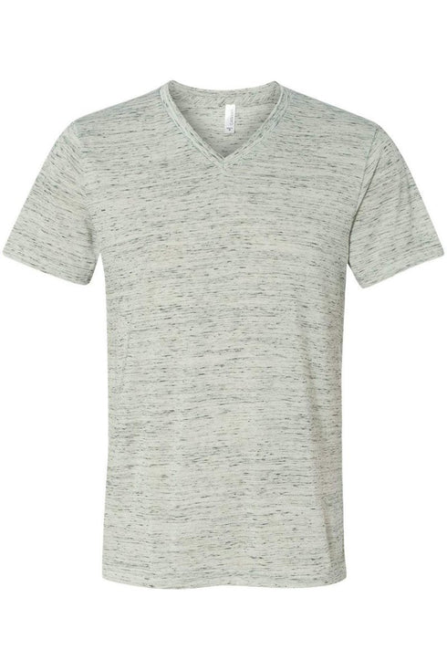 Highland Cow Christmas Unisex V-Neck Tee