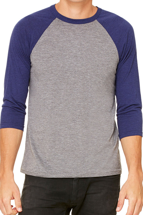 Bella+Canvas Unisex 3/4 Sleeve Tee *Personalize It