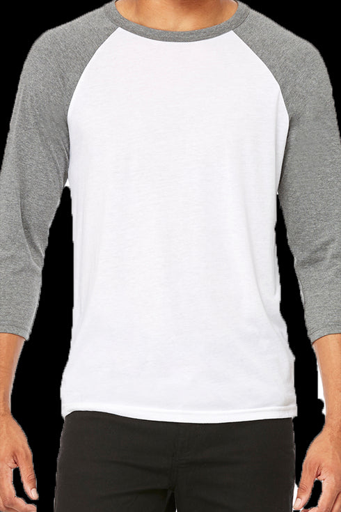 Bella+Canvas Unisex 3/4 Sleeve Tee *Personalize It