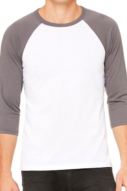 Bella+Canvas Unisex 3/4 Sleeve Tee *Personalize It