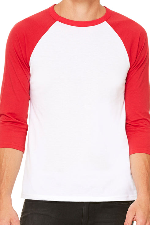 Bella+Canvas Unisex 3/4 Sleeve Tee *Personalize It