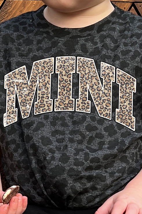 Toddler Arched Mini Leopard Fine Jersey Tee