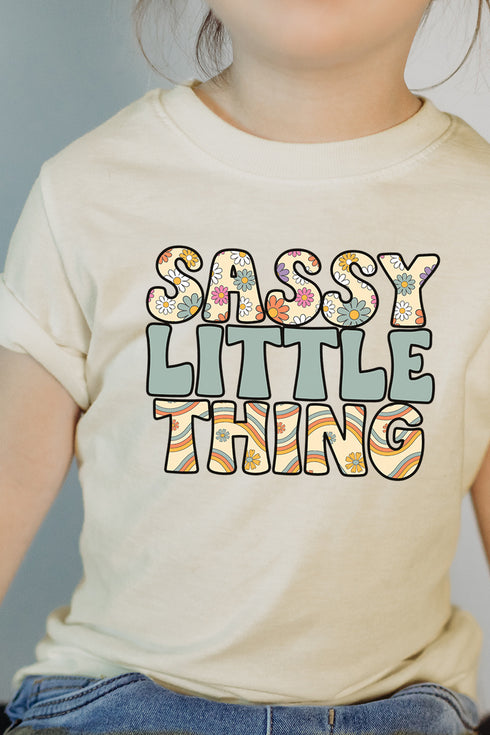 Toddler Sassy Little Thing Fine Jersey Tee