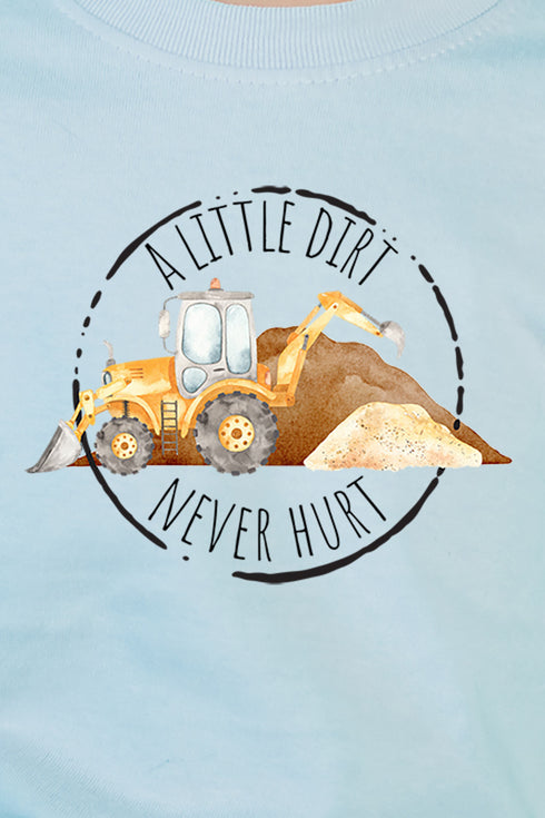Toddler A Little Dirt Never Hurt Fine Jersey Tee