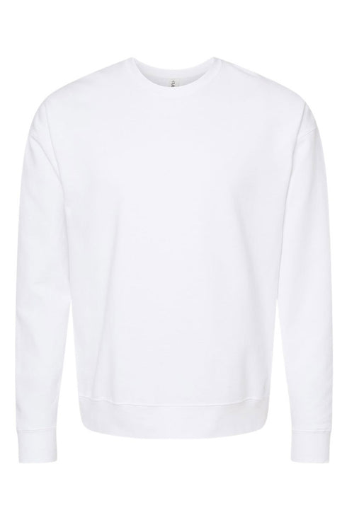 Auburn Textured Vinyl Unisex Fleece Crew