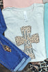 Cross Leopard He Is Risen Tri-Blend Short Sleeve Tee