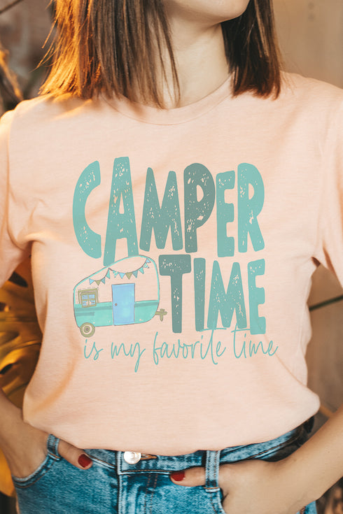Camper Time Tri-Blend Short Sleeve Tee