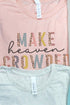 Colorful Make Heaven Crowded Tri-Blend Short Sleeve Tee