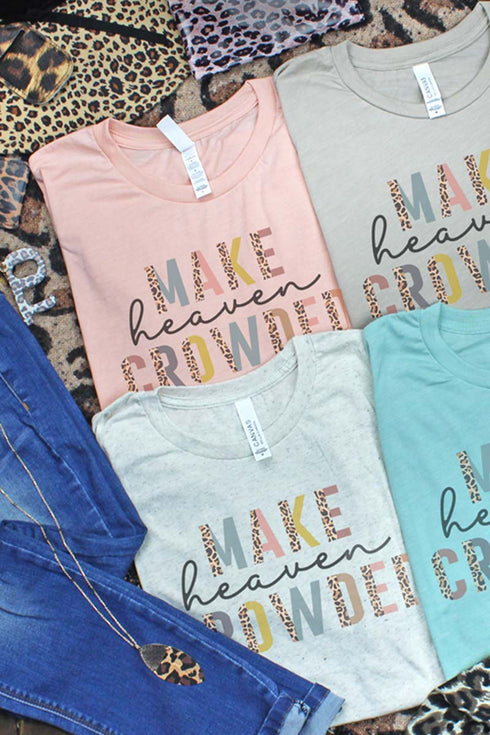 Colorful Make Heaven Crowded Tri-Blend Short Sleeve Tee