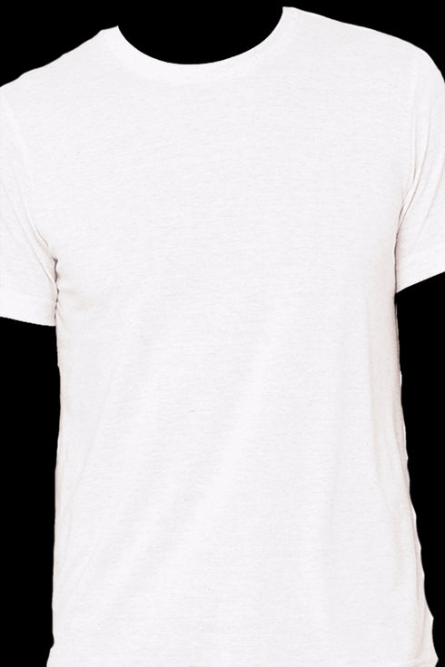 Cow Spots Happy Face Tri-Blend Short Sleeve Tee