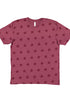 Hey Y'all Boots Puff Vinyl Unisex Five Star Tee